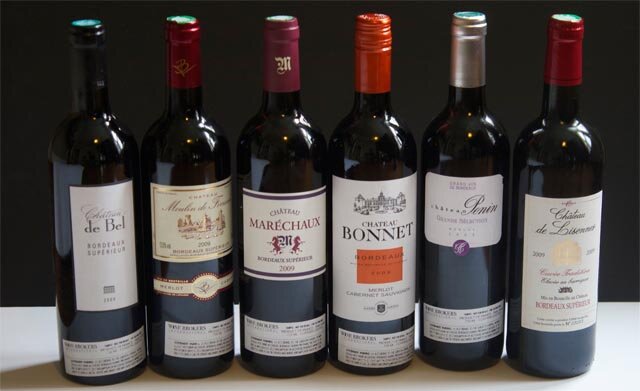 Bordeaux Reds Tasting