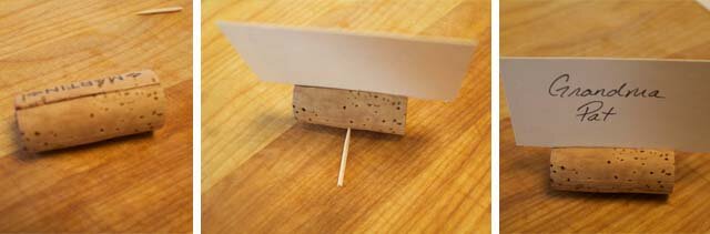 Cork Name Card How To 2