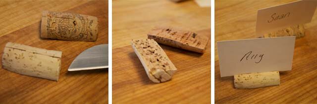Cork Name Card How To