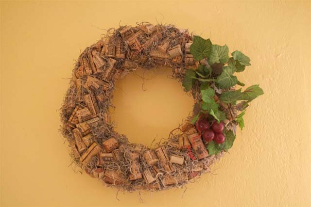 Cork Wreath 1