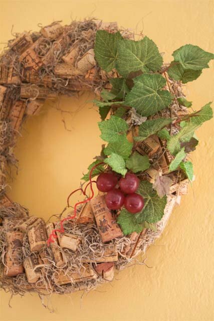 Cork Wreath 3