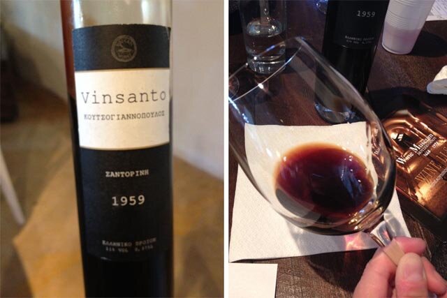 1959 Vinsanto from Koutsoyiannopoulos Winery