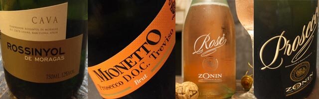Cava's and Prosecco's