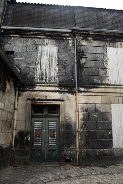 Cognac Building with Mold