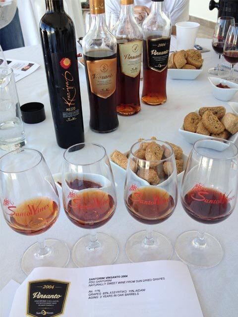 Santo wines Vinsanto